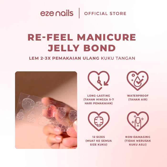 OMBRE MADNESS BUNDLE: BUY 2 GET 5 (2 Ombre Nails + 1 Refeel Manicure Jelly Bond + 2 Nail Tips Pouch)