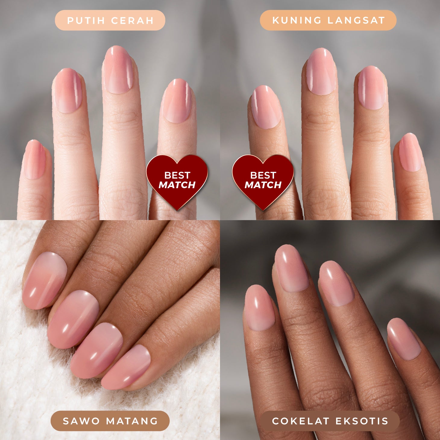 Blissful In Pink Ombre