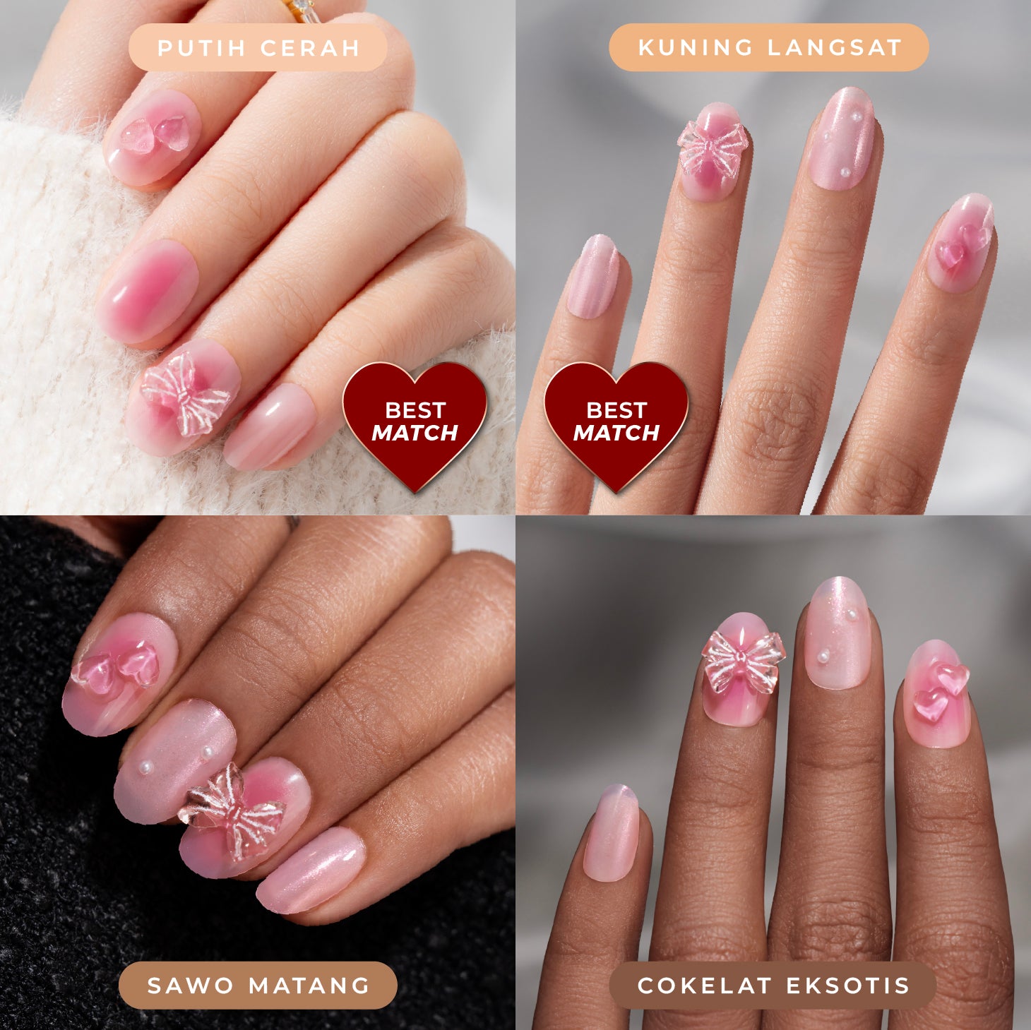 Pink Blush in Coquette