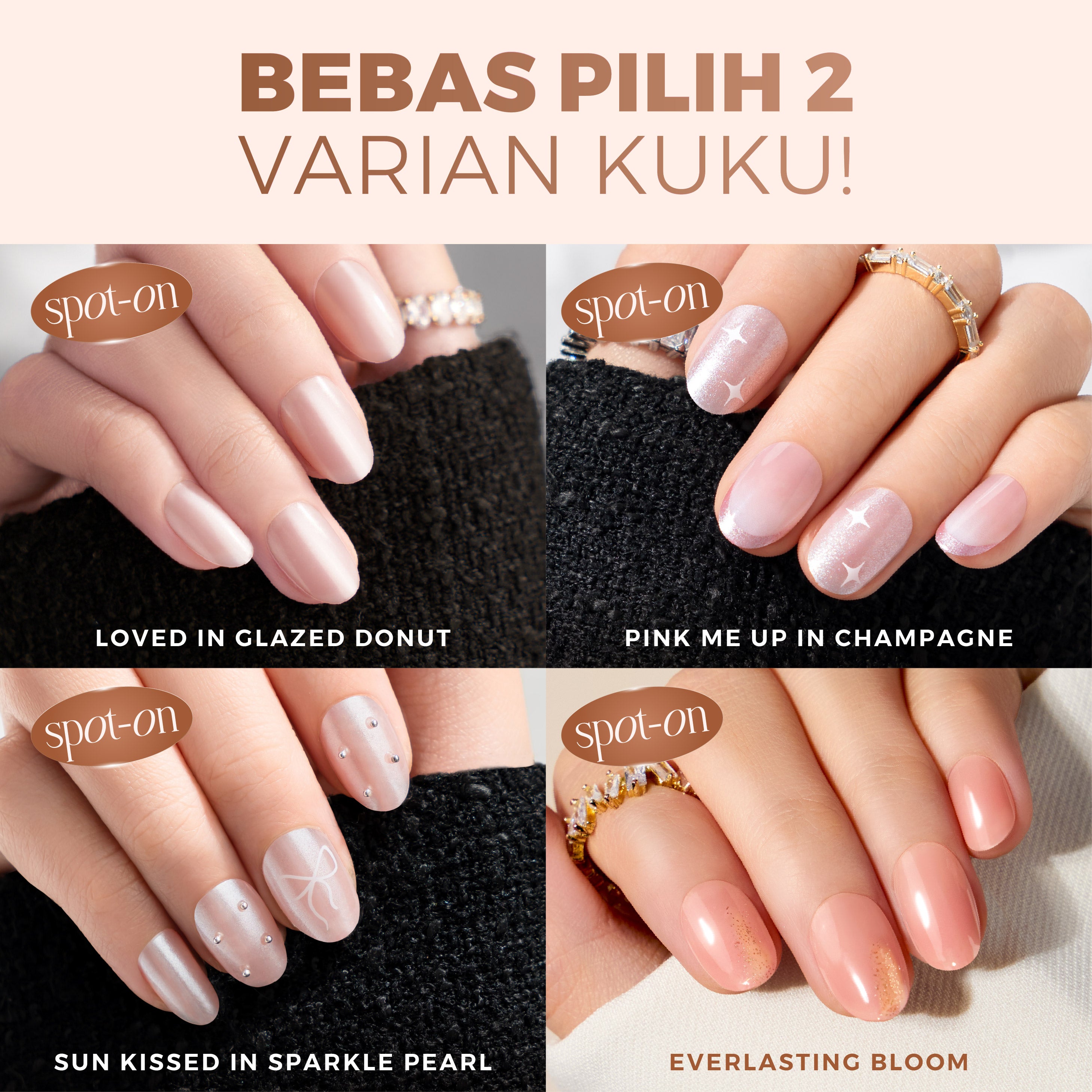 [BUY 1 GET 1] - Eze Nails Glazed Nails Series