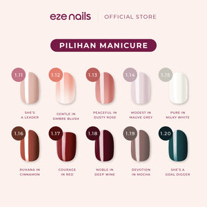 WAJIB PAKAI ULANG - EVERLASTING MANICURE BUNDLE (Kuku Tangan Tempel + 1 Refeel Jelly Bond) - Eze Nails