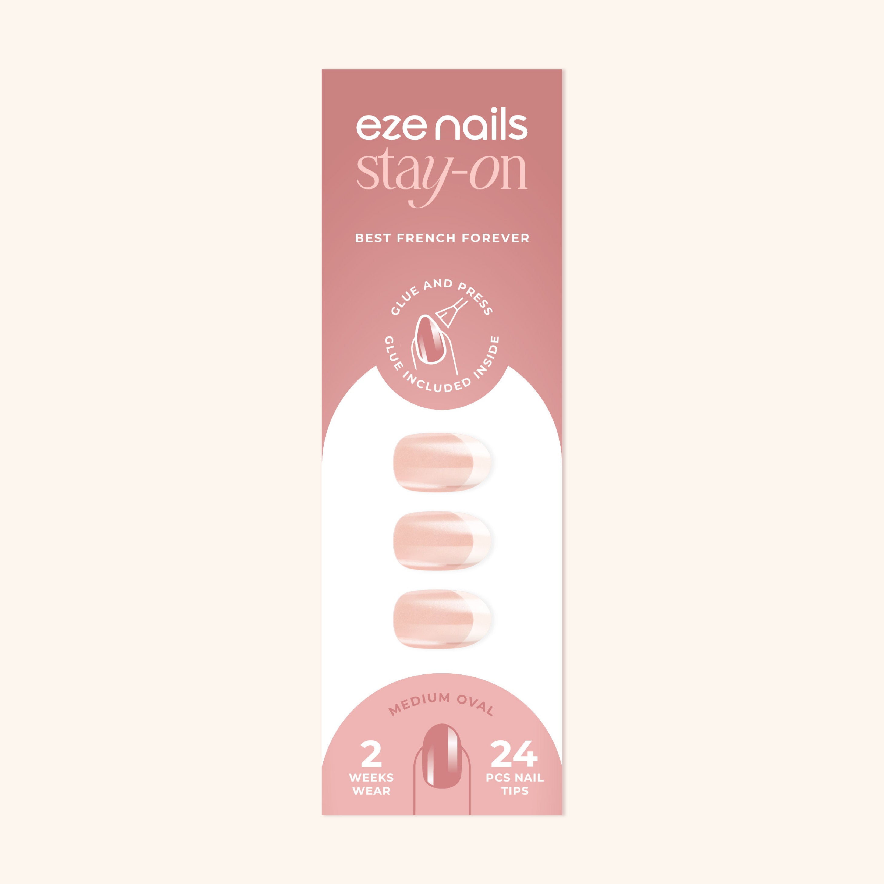 Stay On Nails - Best French Forever (BFF)