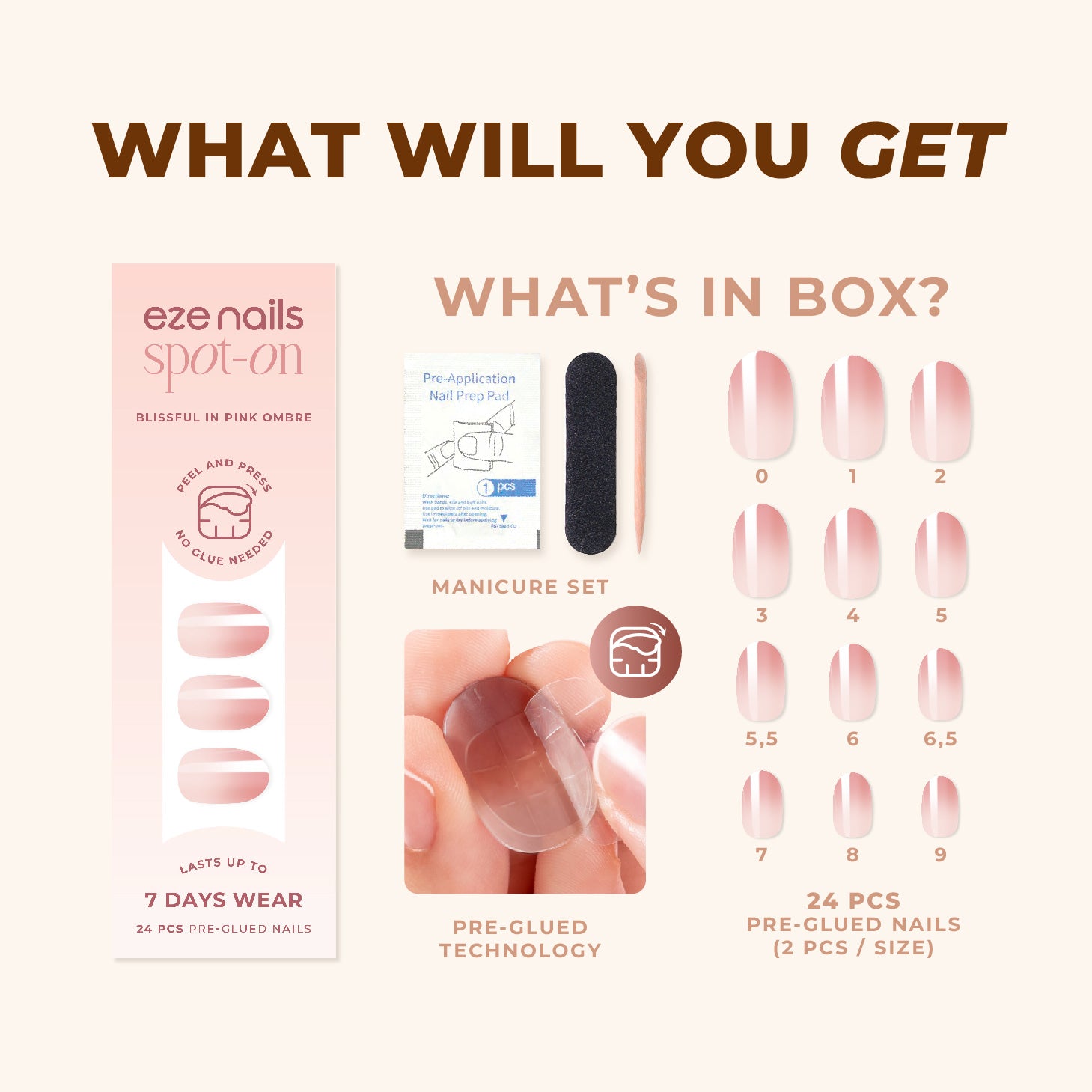 Blissful In Pink Ombre