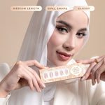 Load image into Gallery viewer, (NEW) Eze Nails x Emy Aghnia - Bare with Me Spot On Manicure (Kuku Palsu Tempel)
