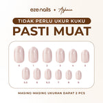 Load image into Gallery viewer, (NEW) Eze Nails x Emy Aghnia - Bare with Me Spot On Manicure (Kuku Palsu Tempel)
