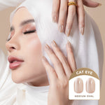 Load image into Gallery viewer, (NEW) Eze Nails x Emy Aghnia - Golden Hearted Spot On Manicure (Kuku Palsu Tempel)
