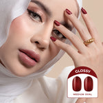 Load image into Gallery viewer, (NEW) Eze Nails x Emy Aghnia - My Red or Die Spot On Manicure (Kuku Palsu Tempel)
