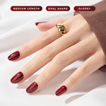 Load image into Gallery viewer, (NEW) Eze Nails x Emy Aghnia - My Red or Die Spot On Manicure (Kuku Palsu Tempel)
