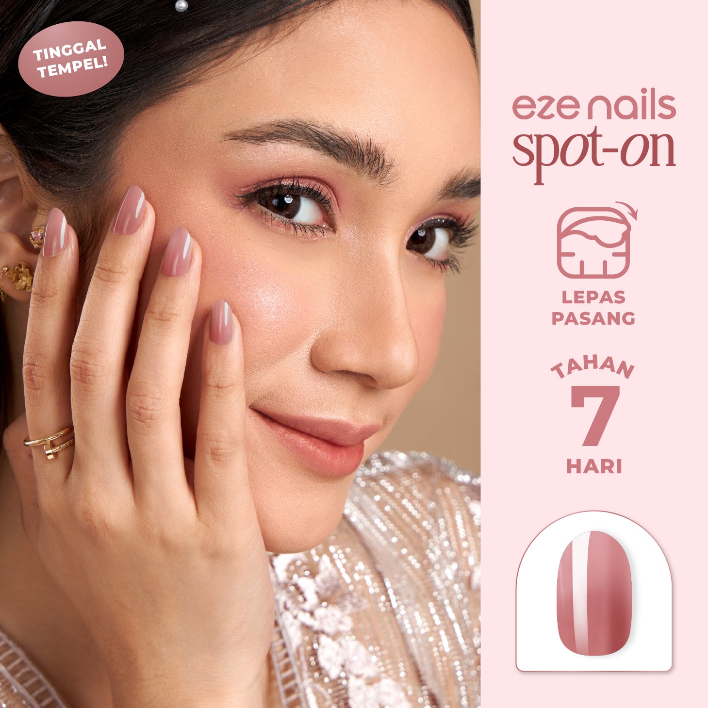 Peaceful in Dusty Rose