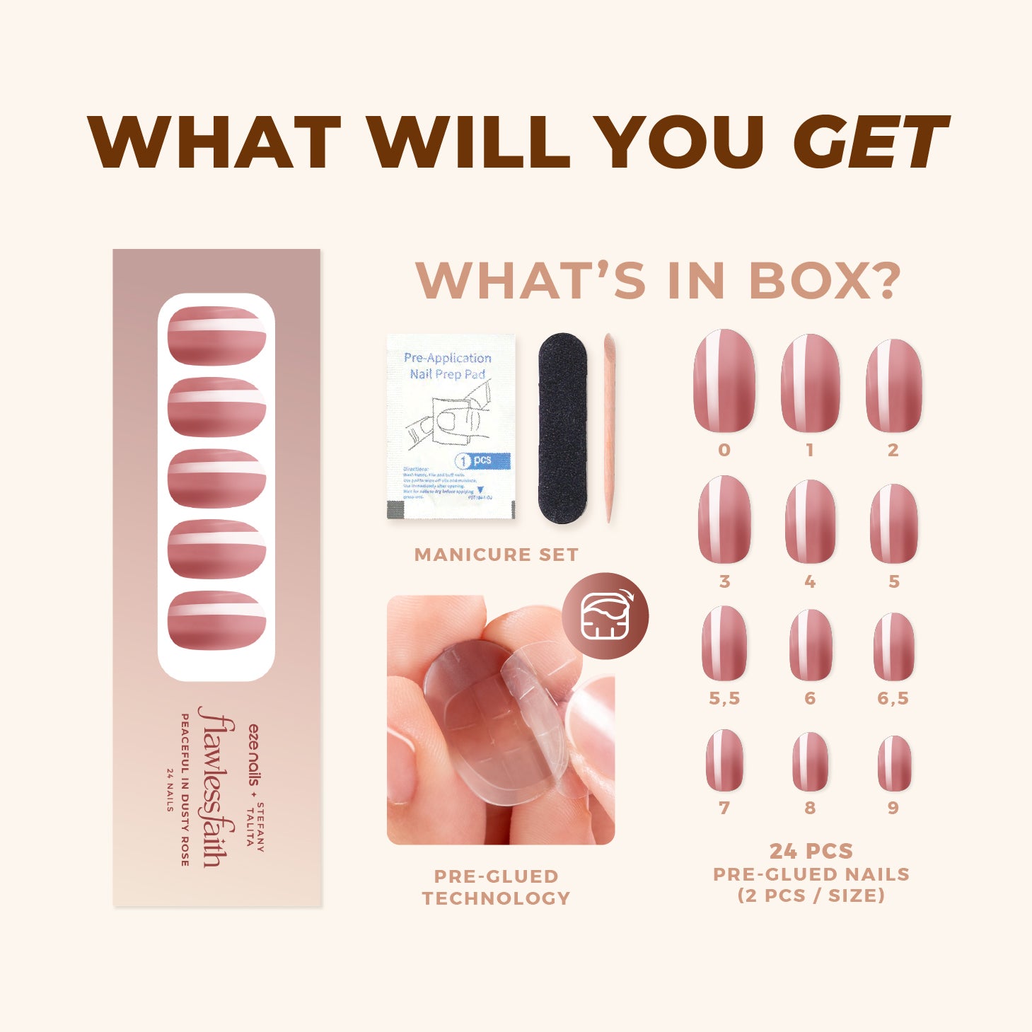 Peaceful in Dusty Rose