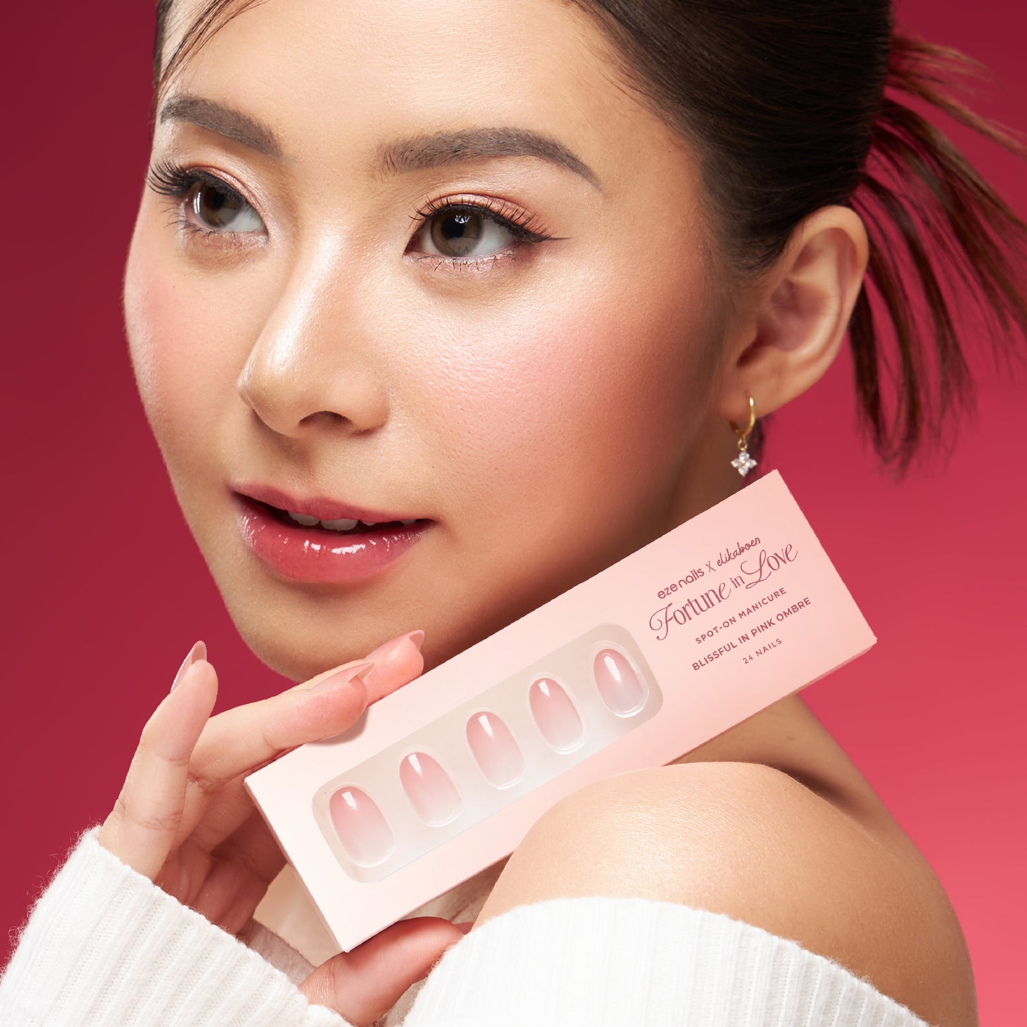 Blissful In Pink Ombre