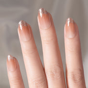 Charismatic in Nude Glitter
