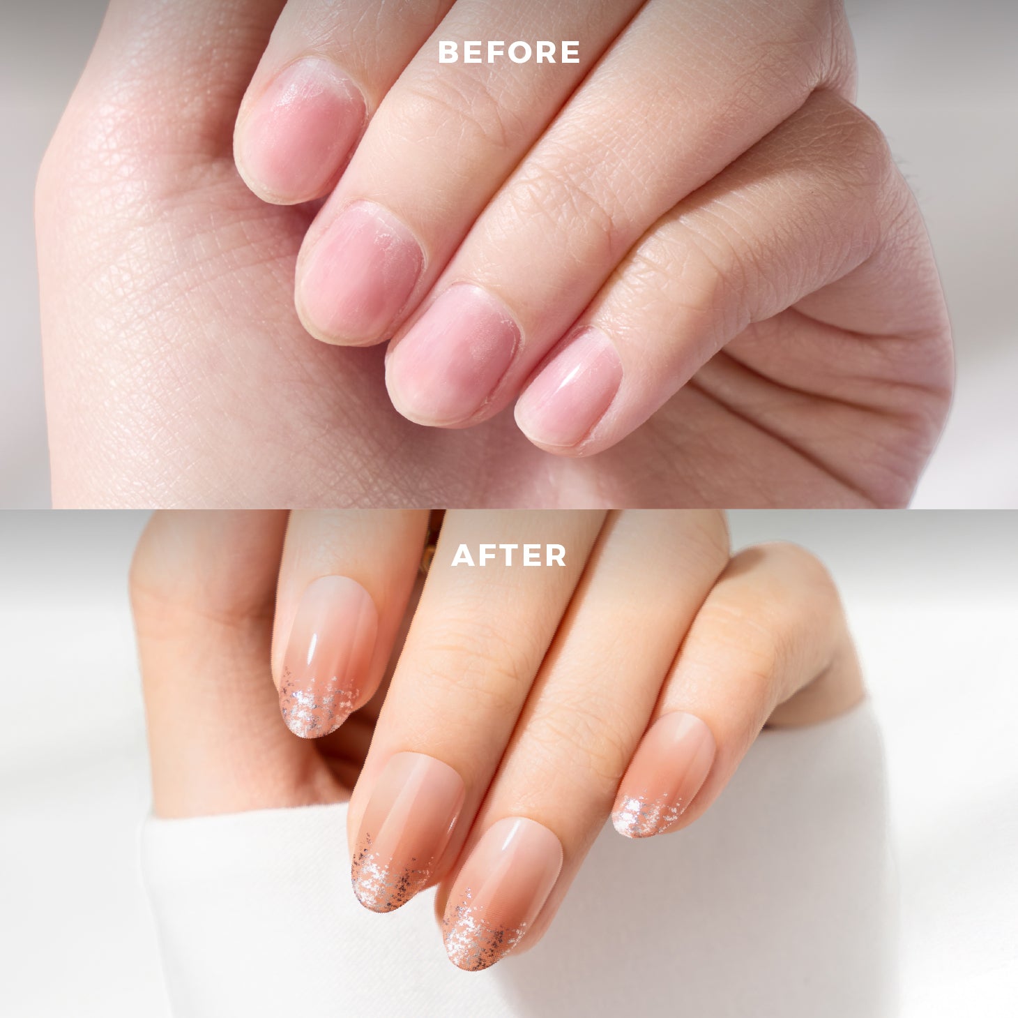 Charismatic in Nude Glitter