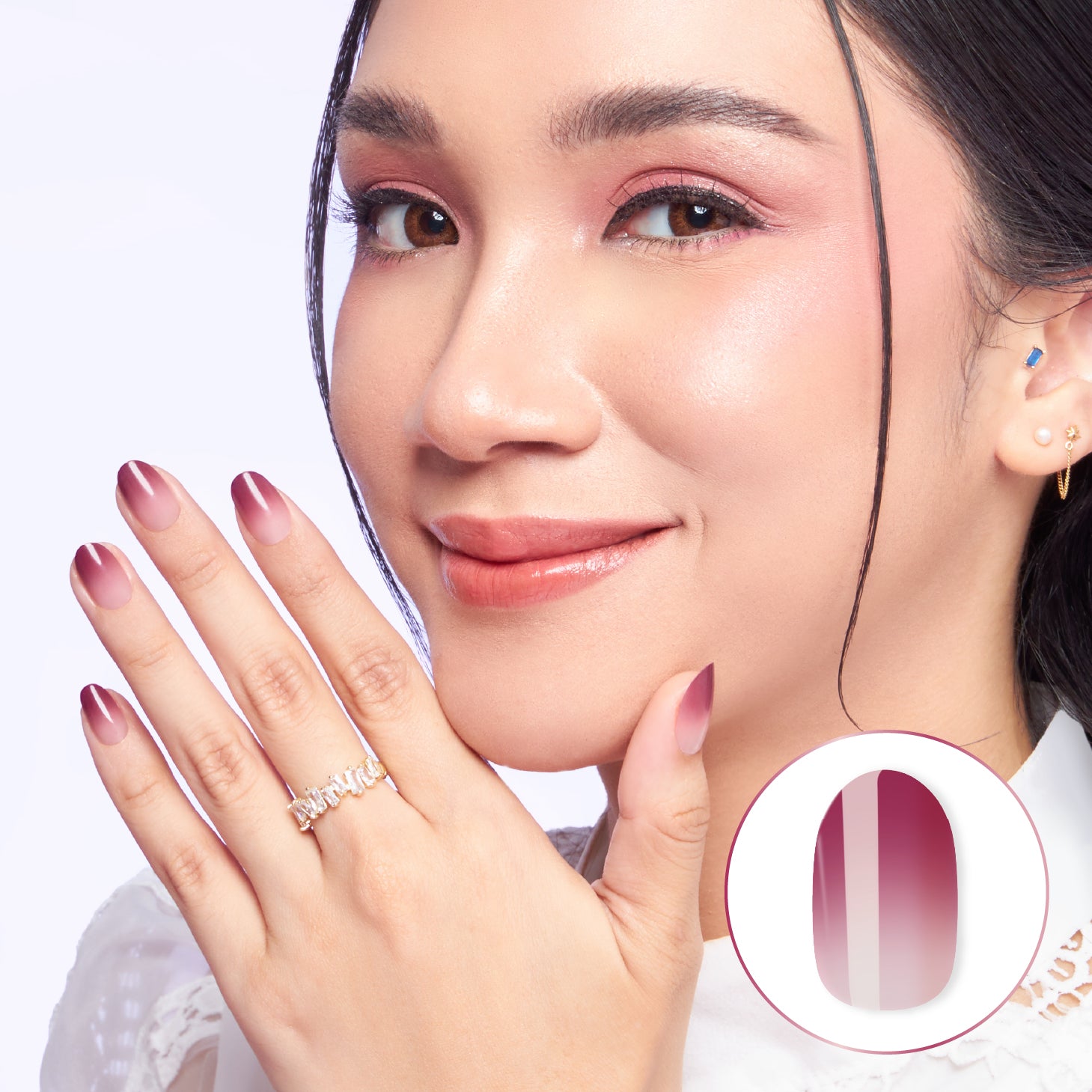 Loyal in Ombre Plum