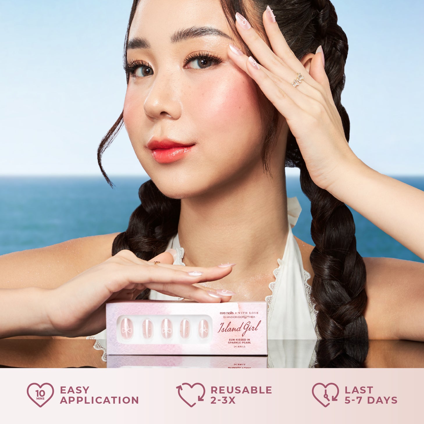 Sun Kissed in Sparkle Pearl