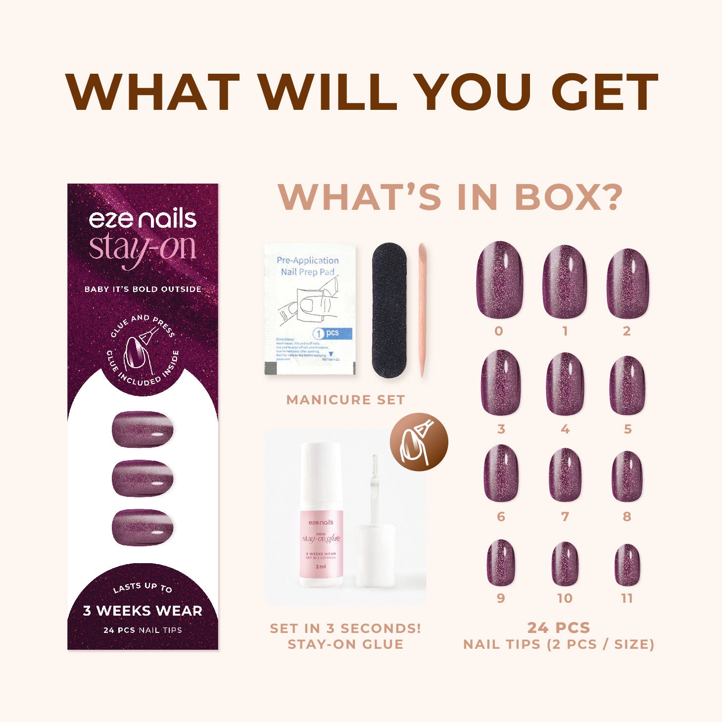 Stay On Nails - Baby Its Bold Outside