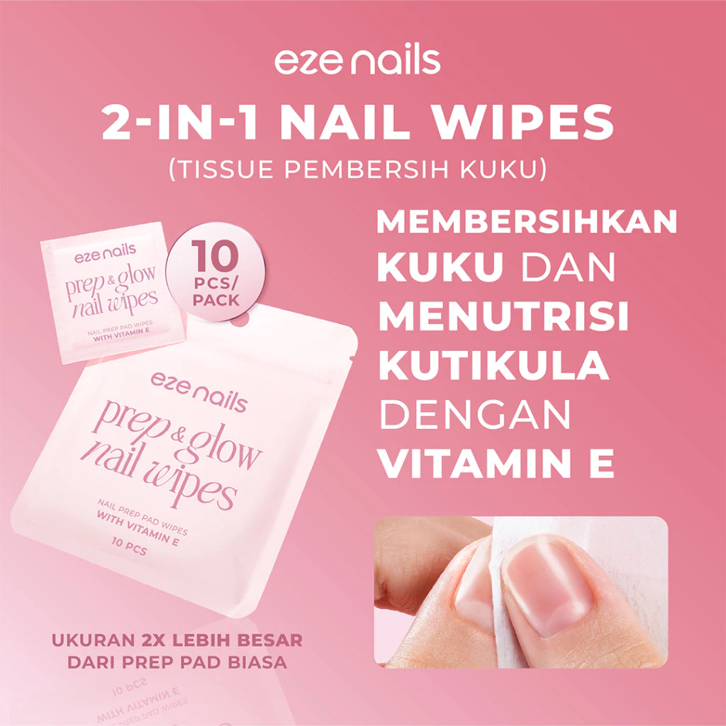 Nail Wipes Prep Pad With Vit.E
