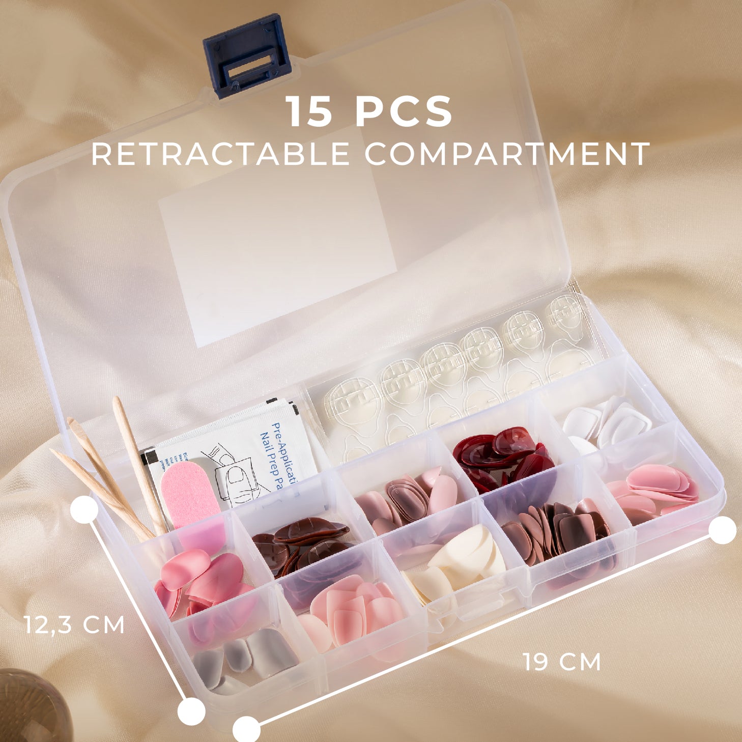Bundle Nails Storage + Refeel Jelly Bond